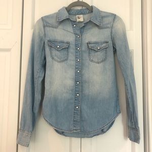 H&M Chambray/Denim shirt